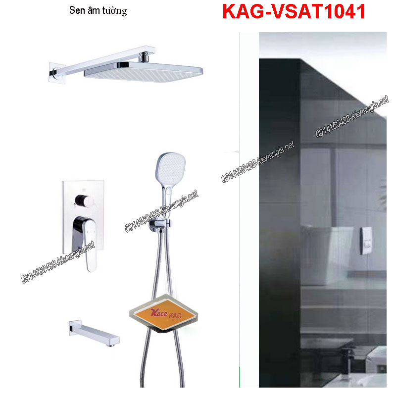 Vòi sen âm tường cao cấp,hiện đại KAG-VSAT1041