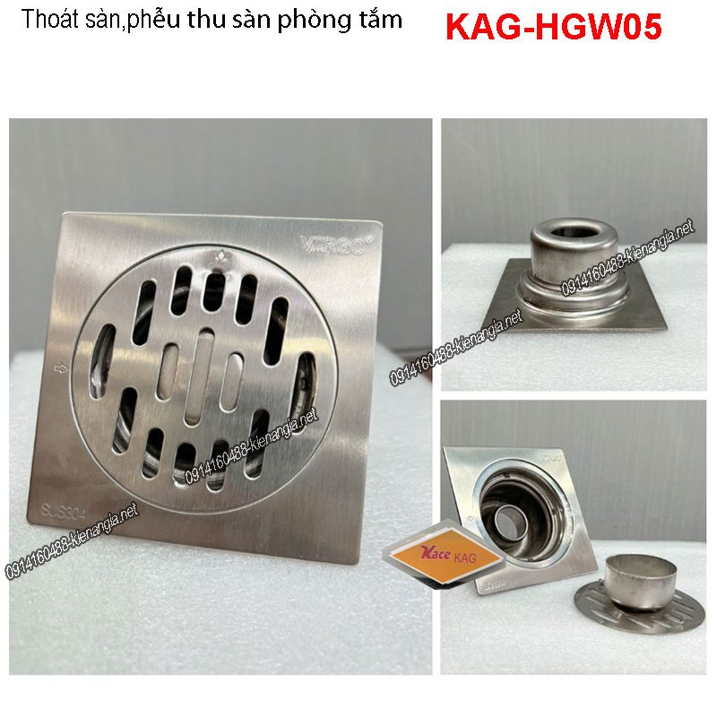 Thoát sàn chống hôi côn trùng KAG-HGW05