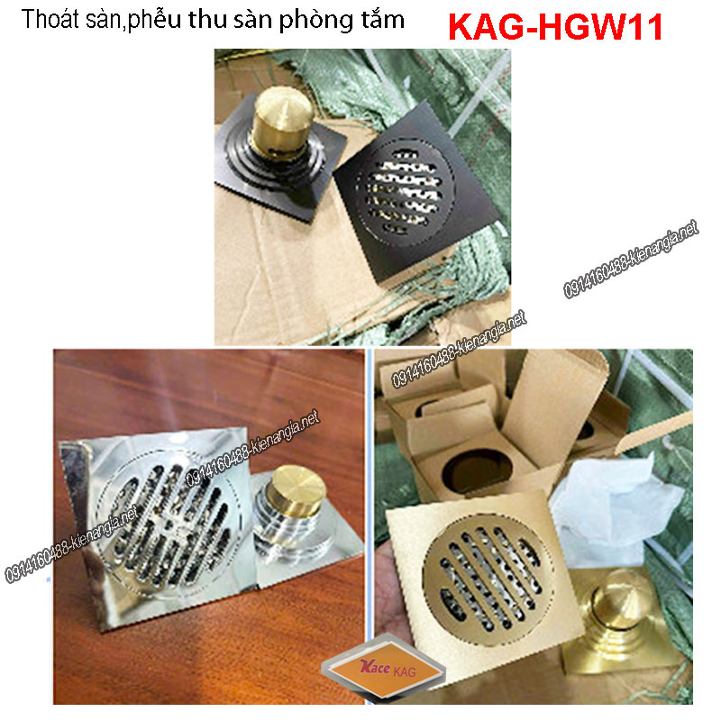 Thoát sàn chống côn trùng,chống hôi tuyệt đối  KAG-HGW11