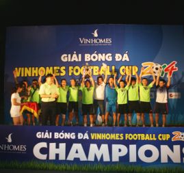 Chung kết giải bóng đá Vinhomes Football Cup 2014: Ấn tượng khó phai
