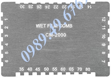 Thước đo độ dày màng sơn ướt CM-2000CM-8000