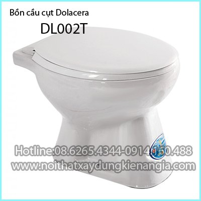 Bệt cụt Dolacera màu trắng giá rẻ DL002T