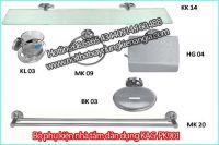 Bộ phụ kiện phòng tắm giá rẻ KAG-PK901