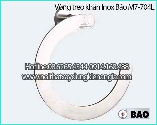 Vòng treo khăn INOX BẢO M7-704L
