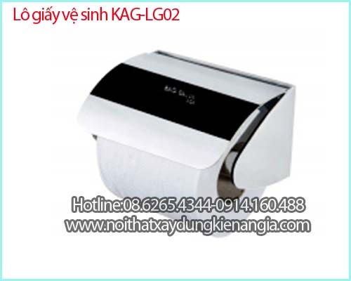 Hộp giấy vệ sinh Inox KAG-LG02