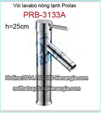 Vòi lavabo nóng lạnh Thái Lan Prolax PRB3133A vòi ống điếu 25cm