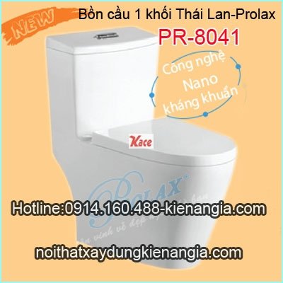 Bồn cầu 1 khối Thái Lan Prolax PR-8041