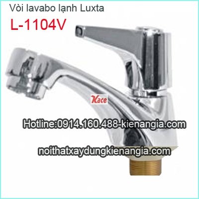 Vòi lavabo lạnh Luxta KAG-L1104V tay gạt vuông