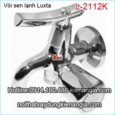 Vòi sen tắm Luxta,sen lạnh Luxta KAG-L2112K tay gạt cong