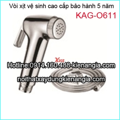 Vòi xịt vệ sinh công nghệ Mỹ KAG-O611