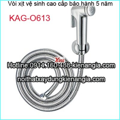 Vòi xịt vệ sinh công nghệ Mỹ KAG-O613