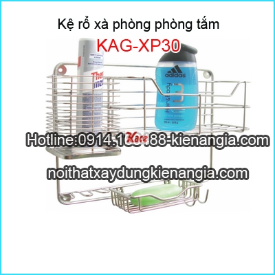 Kệ xà phòng dân dụng giá rẻ bằng inox KAG-XP30