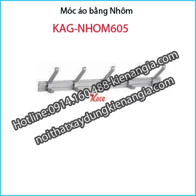 Móc áo nhôm KAG-NHOM605