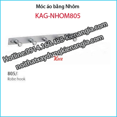 Móc áo nhôm KAG-NHOM805