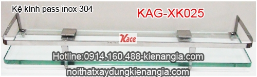 Kệ gương pass inox 304 KAG-XK025