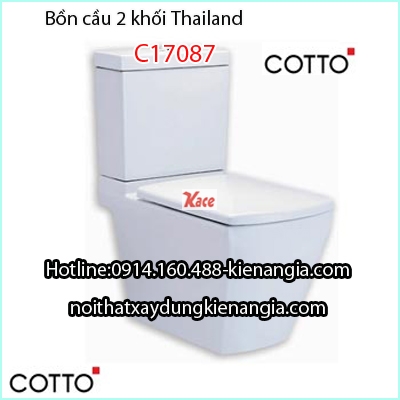 Bồn cầu Cotto Thailand  giả khối C17087