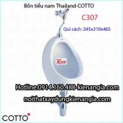 Bệ tiểu nam Thailand Cotto C307