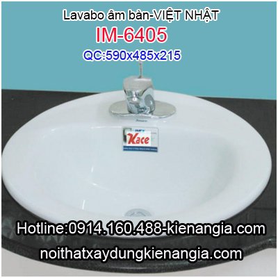 Lavabo âm bàn Việt Nhật IM-6405
