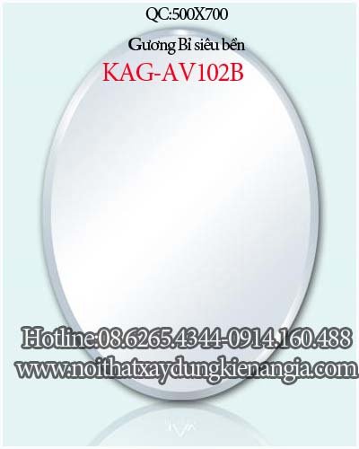 Gương kính Tân An Vinh 500x700 KAG-AV102B