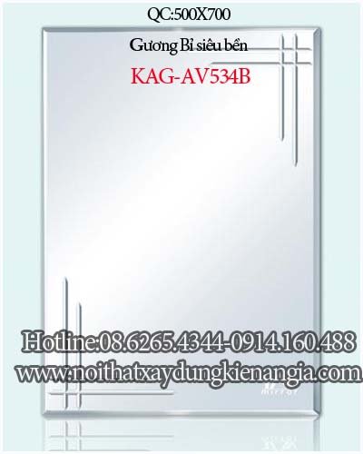 Gương kính Tân An Vinh 500x700 KAG-AV534B