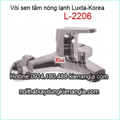 Vòi sen tắm nóng lạnh Hàn Quốc Luxta L2206