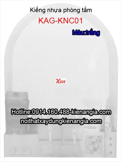Kiếng nhựa giá rẻ phòng trọ KAG-KNC01