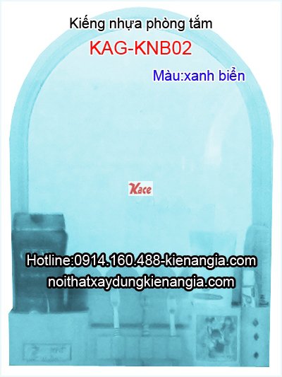 Kiếng nhựa giá rẻ phòng trọ KAG-KNC02
