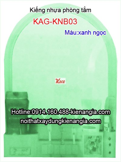 Kiếng nhựa giá rẻ phòng trọ KAG-KNC03