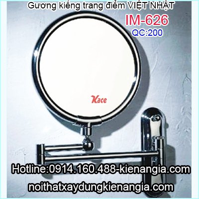 Gương kiếng trang điểm IMEX IM-626