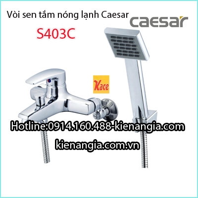 Vòi hoa sen tắm nóng lạnh Caesar S403C