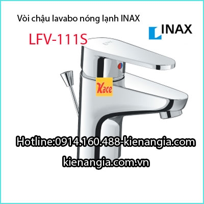 Vòi chậu lavabo Inax nóng lạnh LFV-111S
