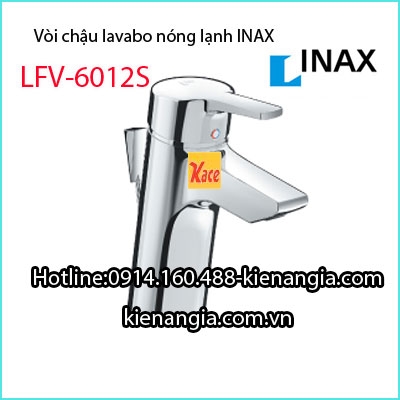 Vòi INAX chậu lavabo nóng lạnh LFV-6012S