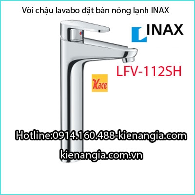 Vòi chậu lavabo đặt bàn INAX LFV-112SH