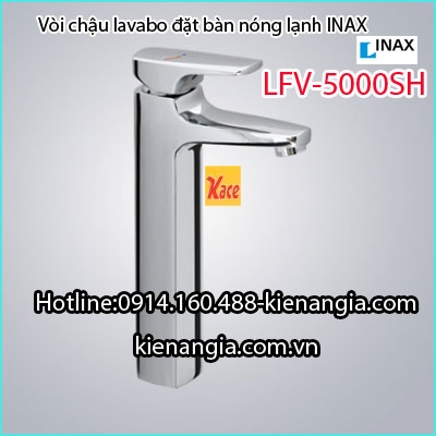 Vòi chậu lavabo đặt bàn INAX LFV-5000SH