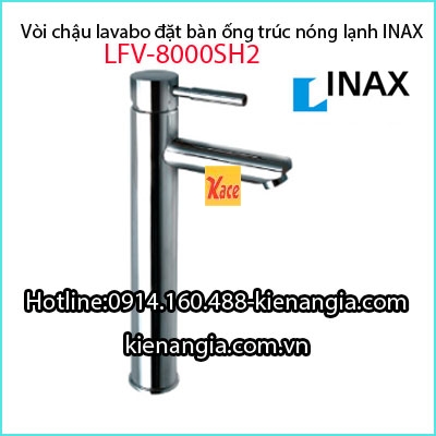 Vòi INAX ống trúc lavabo đặt bàn LFV-8000SH2