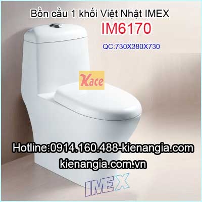 Bồn cầu 1 khối IMEX Việt Nhật IM6170
