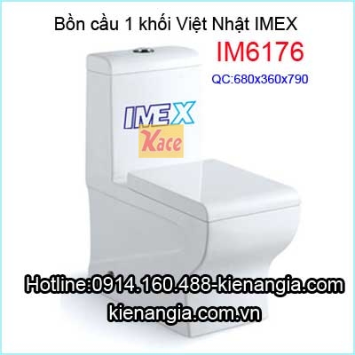Bồn cầu một khối IMEX Việt Nhật IM6176