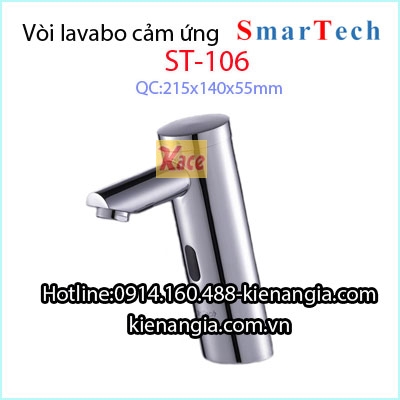 Vòi lavabo cảm ứng Smartech-ST-106