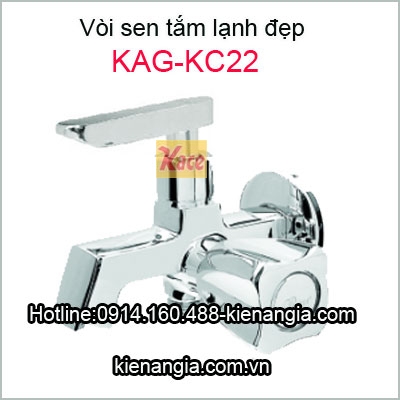 Vòi sen tắm vuông KAG-KC22