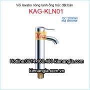 Vòi lavabo nóng lạnh ống trúc giá rẻ KAG-KLN01