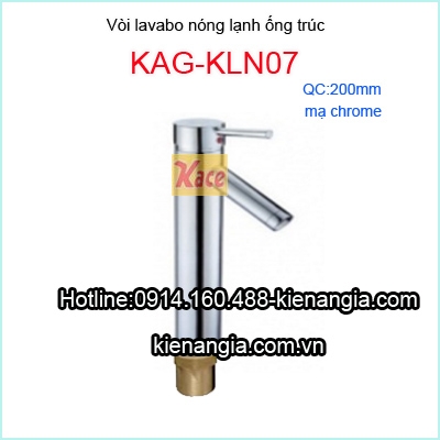 Vòi lavabo ống trúc nóng lạnh giá rẻ KAG-KLN07