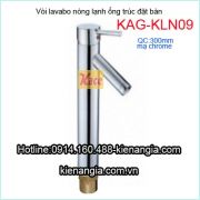 Vòi lavabo đặt bàn ống trúc nóng lạnh KAG-KLN09
