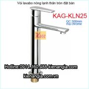 Vòi lavabo nóng lạnh ống trúc đặt bàn KAG-KLN25