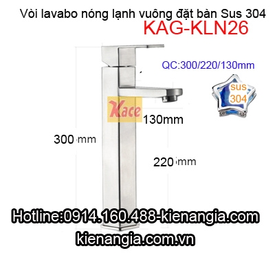 Voi-lavabo-nong-lanh-vuong-SUS-304-dat-ban-KAG-KLN26-3