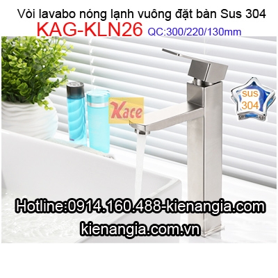 Voi-lavabo-nong-lanh-vuong-SUS-304-dat-ban-KAG-KLN26-2