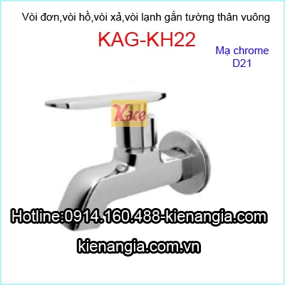 Vòi xả thân vuông giá rẻ KAG-KH22