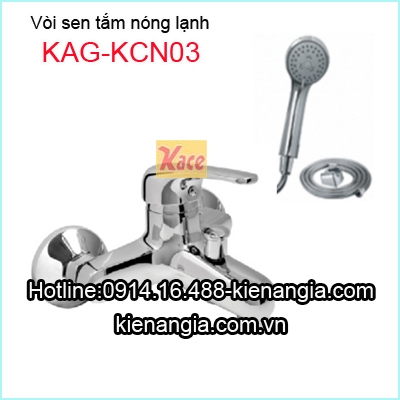 Vòi sen tắm nóng lạnh giá rẻ gia đình KAG-KCN03