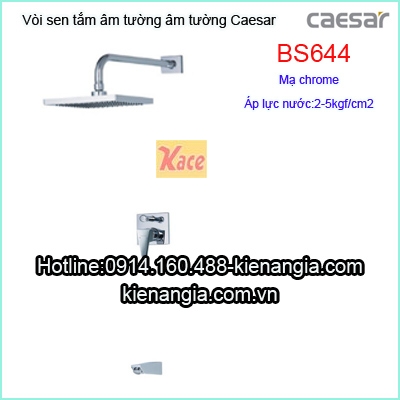 Sen âm tường nóng lạnh CAESAR BS644