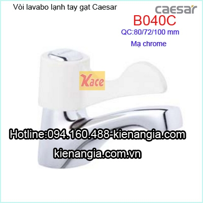 Vòi lavabo tay gạt  CAESAR B027C