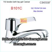 Vòi lavabo lạnh tay gạt CAESAR B101C